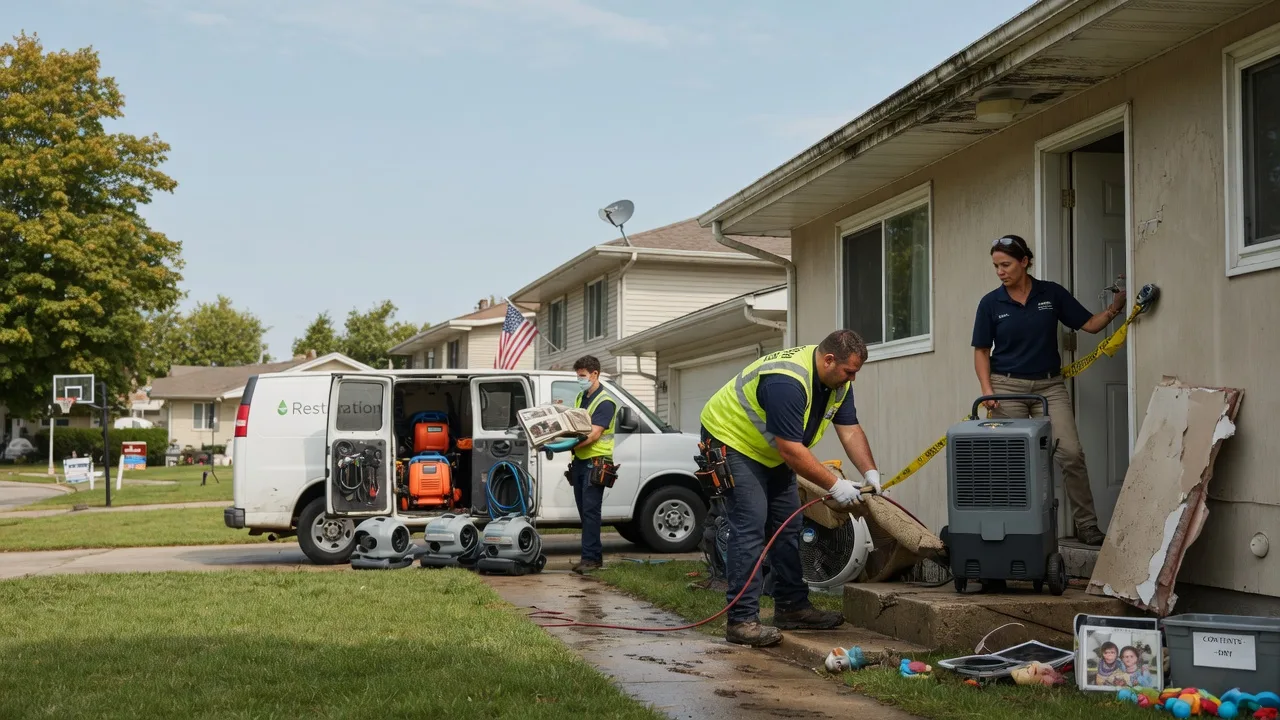Water Damage Restoration in Oswego, KS near me